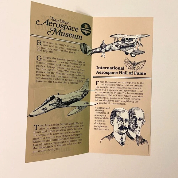 Vintage Lot of 6  San Diego Brochures Park Zoo Hotel Museum Pamphlets - Picture 3 of 16